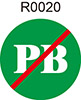 無鉛 PB貼紙