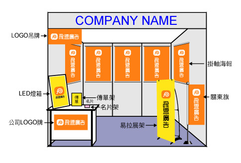 展覽攤位